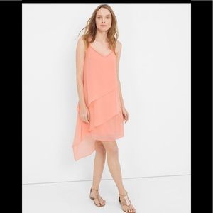 WHBM Asymmetric Tiered Dress